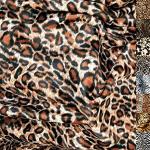 Animal-Print Tischdeckenstoffe mit Leopard-Motiv maschinenwaschbar zum Karneval / Fasching 