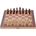 Reduziertes Schach aus Holz 