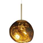 Goldene Tom Dixon Melt LED-Pendelleuchten poliert aus Kunststoff 