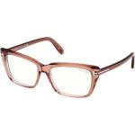 Goldene Tom Ford Brillenfassungen für Damen 