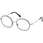 Schwarze Tom Ford Brillenfassungen aus Metall für Herren 