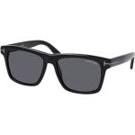 Schwarze Tom Ford Quadratische Sonnenbrillen mit Sehstärke aus Kunststoff für Herren 