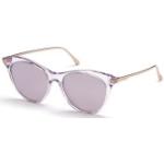 Violette Tom Ford Kunststoffsonnenbrillen 