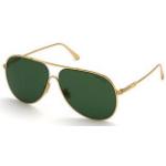 Grüne Tom Ford Kunststoffsonnenbrillen 