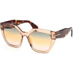 Braune Tom Ford Kunststoffsonnenbrillen 