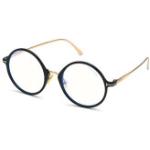 Schwarze Tom Ford Runde Runde Brillen für Damen 