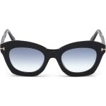Schwarze Tom Ford Cateye Sonnenbrillen für Damen 