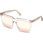 Reduzierte Graue Tom Ford Verspiegelte Sonnenbrillen für Damen 