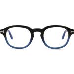 Schwarze Tom Ford The Beatles Runde Brillen aus Kunststoff für Herren 