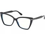 Schwarze Tom Ford Brillengestelle Blaulichtschutz 