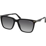 Schwarze Tom Ford Quadratische Sonnenbrillen mit Sehstärke aus Kunststoff für Herren 