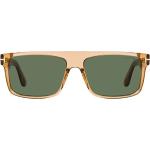 Braune Tom Ford Quadratische Sonnenbrillen mit Sehstärke aus Kunststoff für Herren 