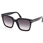 Schwarze Tom Ford Quadratische Sonnenbrillen mit Sehstärke aus Kunststoff für Damen 