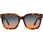 Tom Ford Quadratische Sonnenbrillen mit Sehstärke aus Kunststoff für Damen 