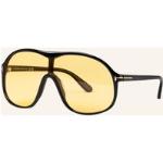Schwarze Tom Ford Kunststoffsonnenbrillen für Herren 