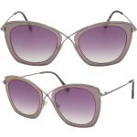 Silberne Tom Ford Verspiegelte Sonnenbrillen für Damen 