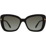 Schwarze Tom Ford Kunststoffsonnenbrillen für Damen 