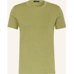 Olivgrüne Kurzärmelige Tom Ford Ford T-Shirts aus Jersey für Herren Übergrößen 