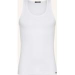 Reduzierte Weiße Ärmellose Tom Ford Feinripp-Unterhemden aus Baumwollmischung für Herren Übergrößen 