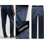 Reduzierte Blaue Tom Ford Ford Pyjamahosen aus Seide für Herren Größe XXL 