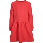 Rote Langärmelige Joules Freizeitkleider für Kinder aus Baumwolle für Mädchen Größe 98 
