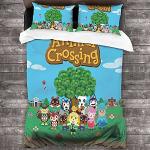 Allergiker Animal Crossing Bettwäsche Sets & Bettwäsche Garnituren mit Reißverschluss 135x200 
