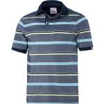 Marineblaue Gestreifte Maritime Tom Ramsey Shirts mit Tasche für Herren Größe M 