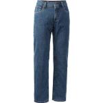 Blaue Tom Ramsey Straight Leg Jeans mit Reißverschluss aus Baumwolle für Herren für den für den Winter 
