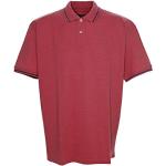 Tom Rusborg Polo Poloshirt Herren Kurzarm Plusgröße, Farbe:rosa;Herrengrößen:4 XL