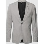 Hellgraue Unifarbene Tom Tailor Businesskleidung aus Polyester für Herren Größe XL 