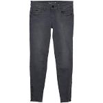 Graue Tom Tailor Carrie Skinny Jeans aus Denim für Damen Weite 34 