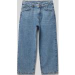 Hellblaue Tom Tailor Baggy Jeans für Kinder mit Reißverschluss aus Baumwolle Größe 176 