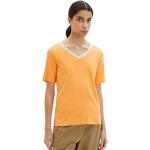 Orange Basic-Shirts für Damen 