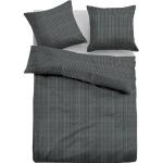 Schwarze Tom Tailor Bettwäsche Sets & Bettwäsche Garnituren aus Flanell trocknergeeignet 135x200 2-teilig 