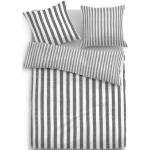 Schwarze Karo Tom Tailor Linon Bettwäsche Sets & Bettwäsche Garnituren aus Baumwolle maschinenwaschbar 135x200 1-teilig 
