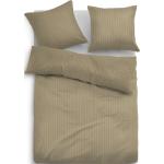 Beige Tom Tailor Bettwäsche Sets & Bettwäsche Garnituren mit Reißverschluss aus Flanell trocknergeeignet 