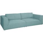 TOM TAILOR Big-Sofa »BIG CUBE STYLE«, mit bequemen Stegkissen, extra große Sitztiefe, Breite 240 cm, blau, ice blue TBO 56
