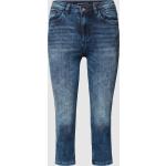 Melierte Tom Tailor 5-Pocket Jeans aus Baumwollmischung enganliegend für Damen Größe XXL 