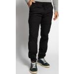 Reduzierte Schwarze Unifarbene Tom Tailor Slim Fit Jeans mit Knopf aus Baumwolle für Herren Größe M 
