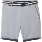 Weiße Unifarbene Tom Tailor Chino-Shorts für Herren Größe 3 XL 