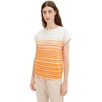 Reduzierte Orange Tom Tailor T-Shirts für Damen Größe XL 
