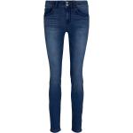 Blaue Tom Tailor Alexa Skinny Jeans aus Denim für Damen Weite 33, Länge 32 