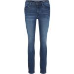 Blaue Unifarbene Tom Tailor Alexa Skinny Jeans aus Denim für Damen Größe XS Weite 29, Länge 32 