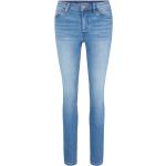 Blaue Unifarbene Tom Tailor Alexa Skinny Jeans aus Denim für Damen Größe XS Weite 30, Länge 32 