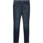 Blaue Unifarbene Tom Tailor Alexa Skinny Jeans aus Denim für Damen Größe XS Weite 32, Länge 32 
