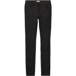 Reduzierte Schwarze Unifarbene Tom Tailor Alexa Skinny Jeans aus Denim für Damen Weite 29, Länge 30 