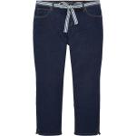 Reduzierte Blaue Unifarbene Tom Tailor Alexa Slim Fit Jeans aus Denim für Damen Größe XXL Weite 29 