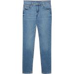 Blaue Unifarbene Tom Tailor Alexa Slim Fit Jeans aus Denim für Damen Weite 33, Länge 30 