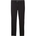 Schwarze Unifarbene Tom Tailor Alexa Slim Fit Jeans aus Denim für Damen Größe S Weite 38, Länge 30 