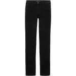 Reduzierte Schwarze Unifarbene Tom Tailor Alexa Straight Leg Jeans aus Denim für Damen Größe XS Weite 28, Länge 32 